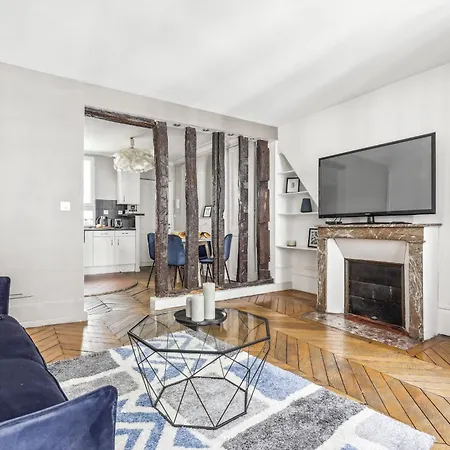 Bnbnova - 2br - Le Marais & Place De La Republique Apartamento París